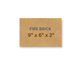 Super Duty Hard Fire Brick 9" x 6" x 2"