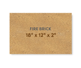 Super Duty Hard Fire Brick 18" x 12" x 2"