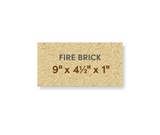 Super Duty Hard Fire Brick 9" x 4-1/2" x 1"